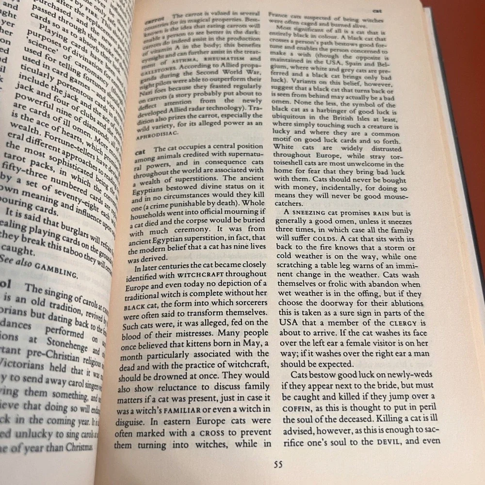 Cassell Dictionary of Superstitions David Pickering 1995 Hardcover First Edition